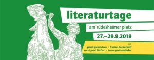 Literaturtage am Rüdesheimer Platz 2019