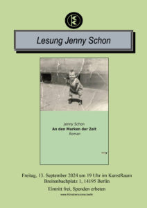 Lesung Jenny Schon @ KunstRaum