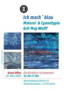 Vernissage Ich mach' blau @ KunstRaum