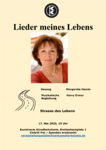Margarete Hamm - Lieder meines Lebens @ KunstRaum