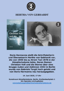HERTHA VON GEBHARDT @ KunstRaum der Künstlerkolonie