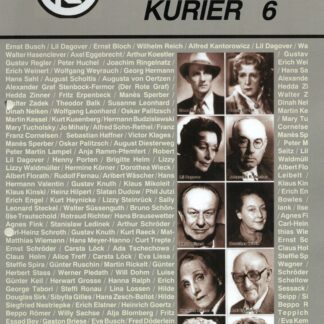 Künstlerkolonie Kurier 6